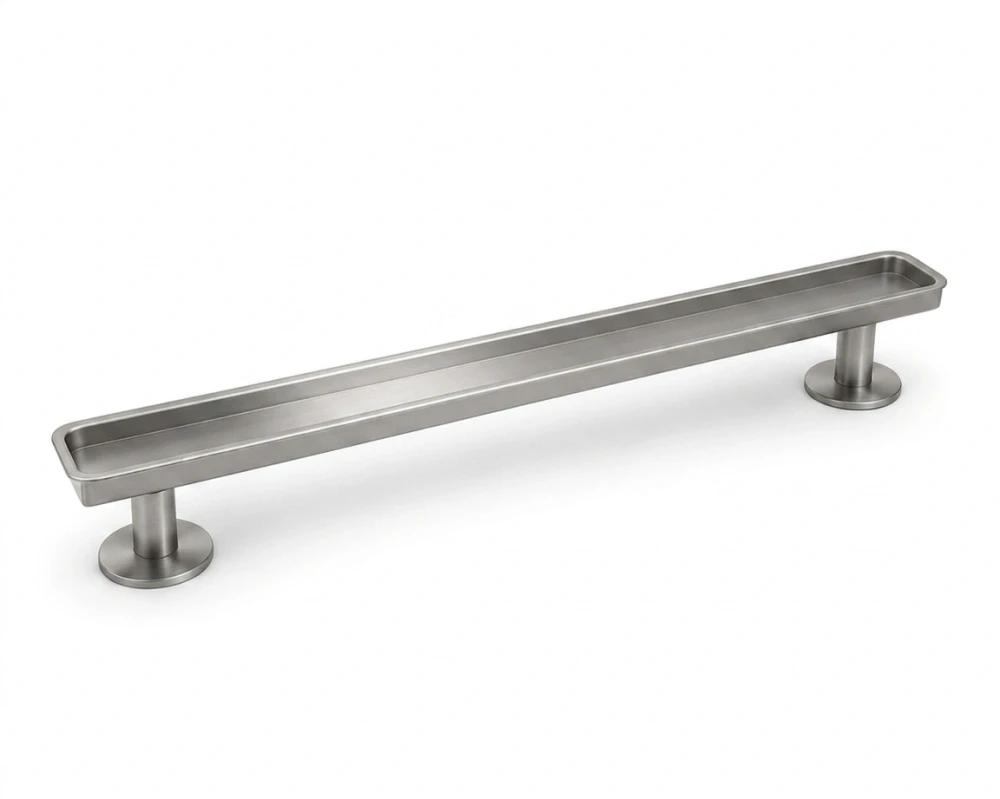 Peanut Rail Stainless Steel 560 x 15 cm (L x W)