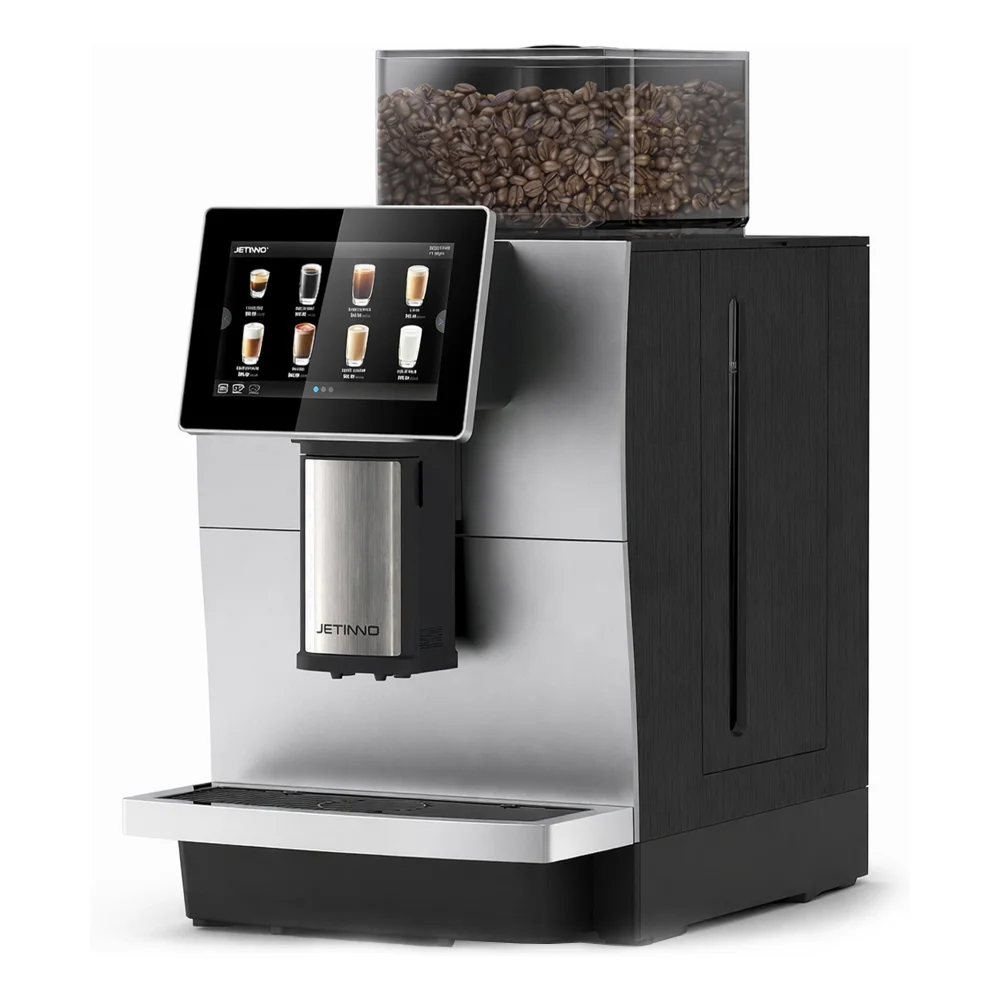 Jetinno, Fully Automatic Commercial Bean-To-Cup Espresso machine, 2850 W, Black