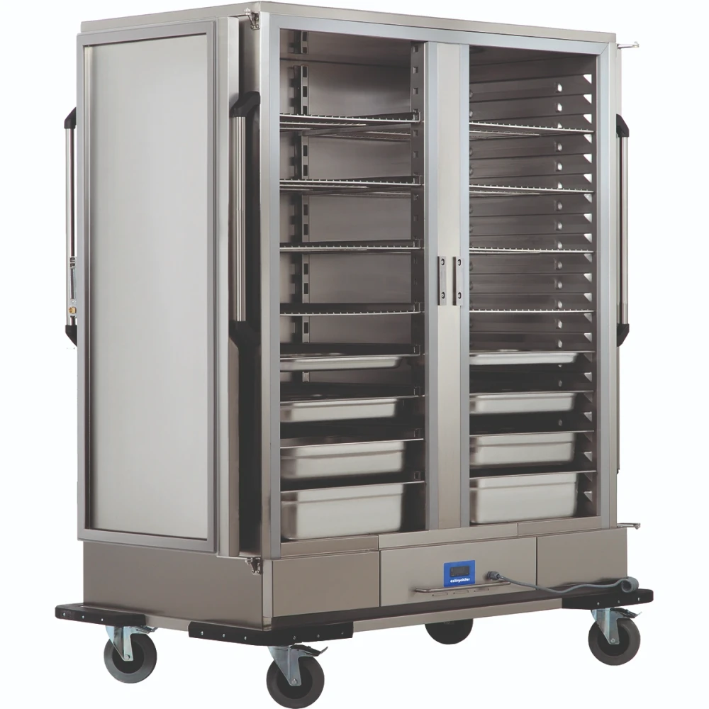 Ozti Hot Holding Cabinet 11+11 GN 2/1, 2 kW, 91 × 181.6 × 151.7 cm (W × H × D)