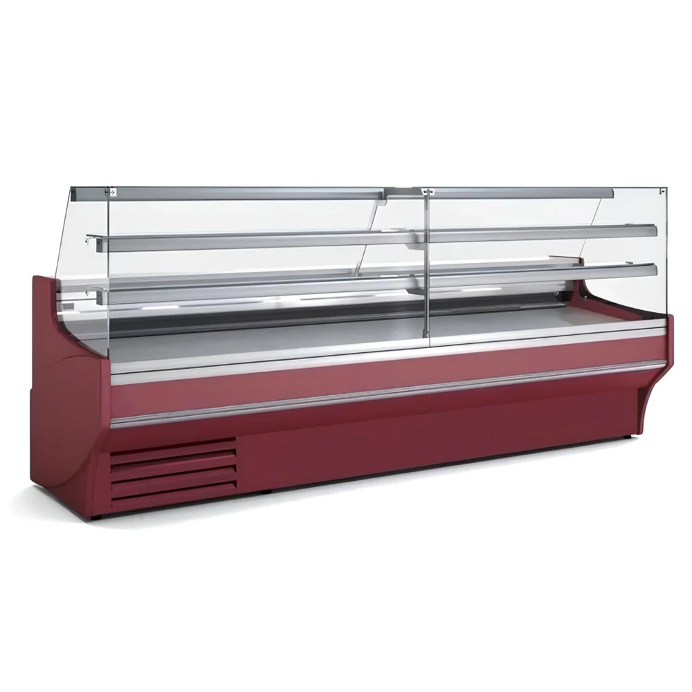 Docriluc, Refrigerated Display Cabinet, 2 Doors, Wengue