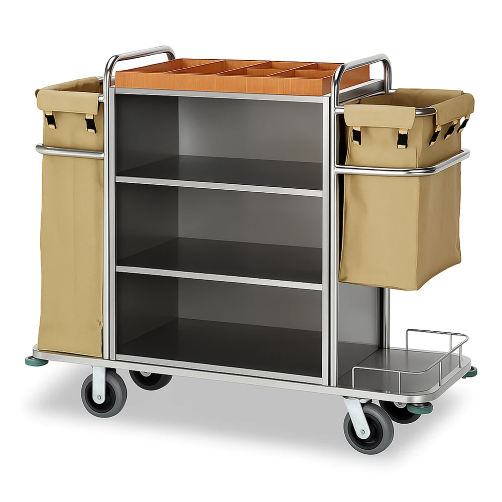 Service Cart 4Layer Metal Construction Mobile Caster Design Heavy Duty Utility 135 × 46 × 114.6 cm (L × W × H)