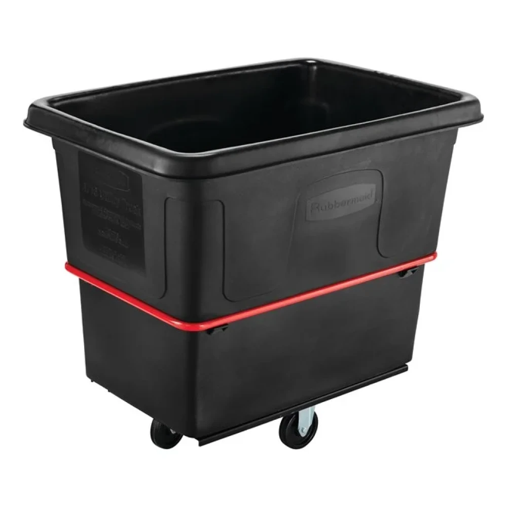 Rubbermaid Commercial 453 L Heavy-Duty Utility Truck, 454 kg Capacity, 111.8 × 78.7 × 99.1 cm (L x W x H)