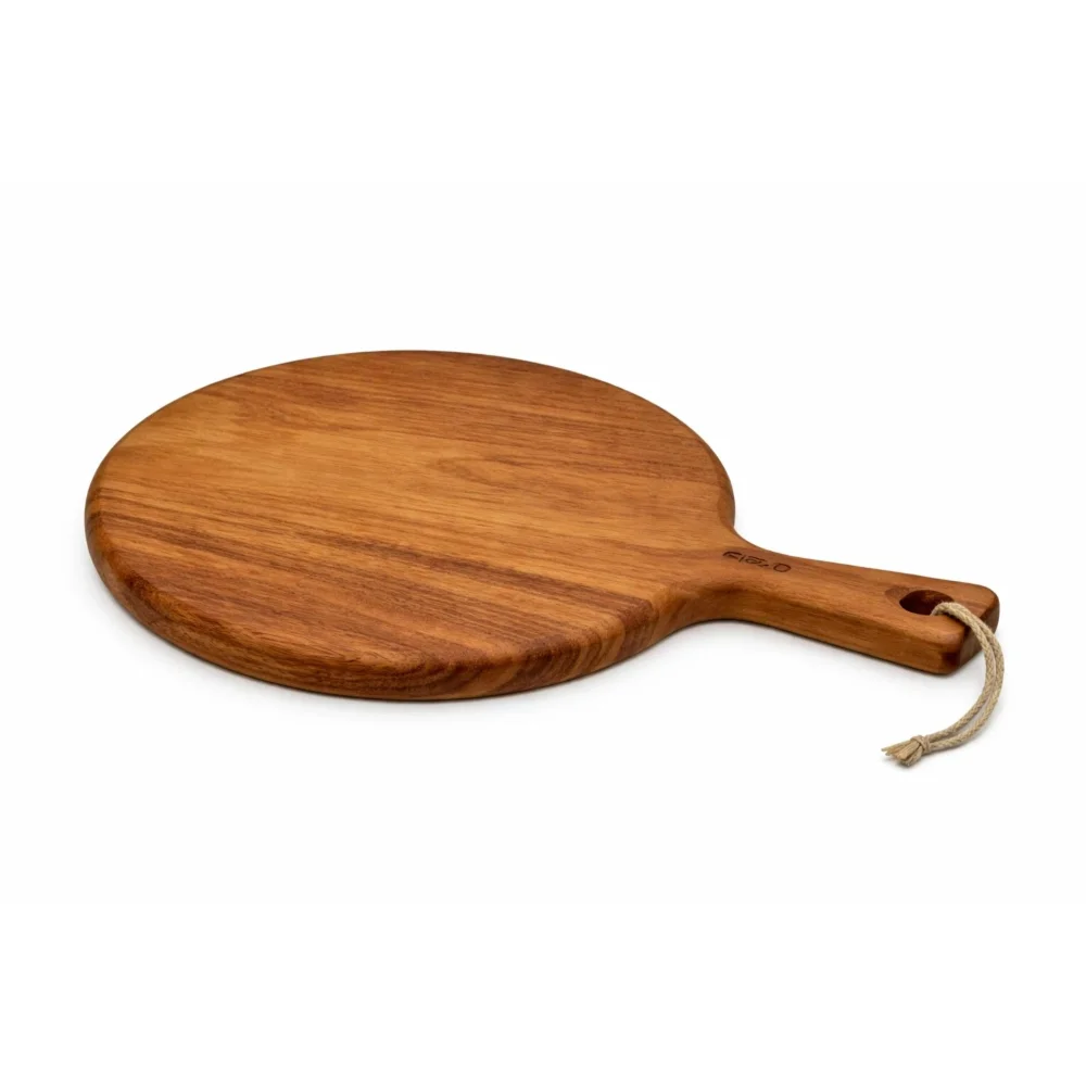 Lava, Serving Board, Round, 30 cm Diameter, Dark Brown