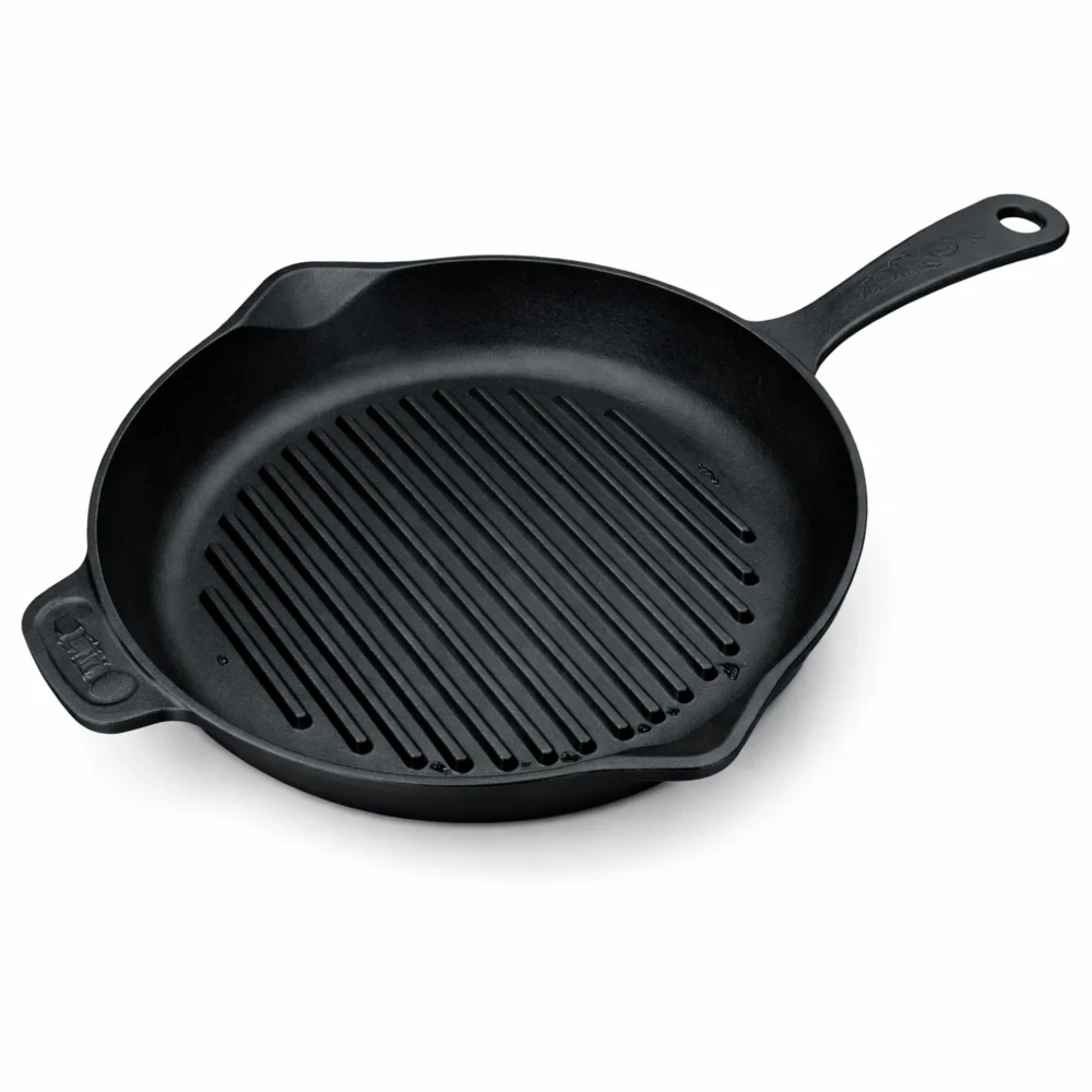Lava Cast Iron Round Grill Pan 28cm