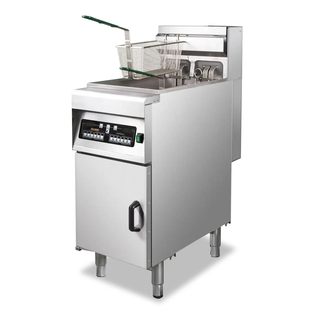 Heavy Duty System, Fryer, 28 L, 2 Baskets, 18 kW