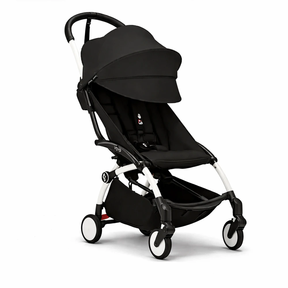 Stokke YOYO3 Compact Stroller Black | Lightweight Foldable Travel Pram 6 Months+ 22kg