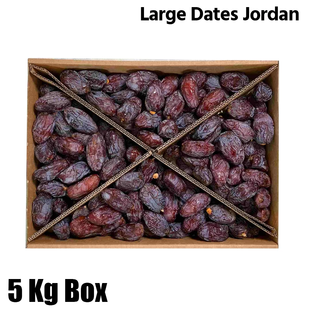 Al Rahi Medjool Premium Large Dates, Jordan, 1 Box (5kg)