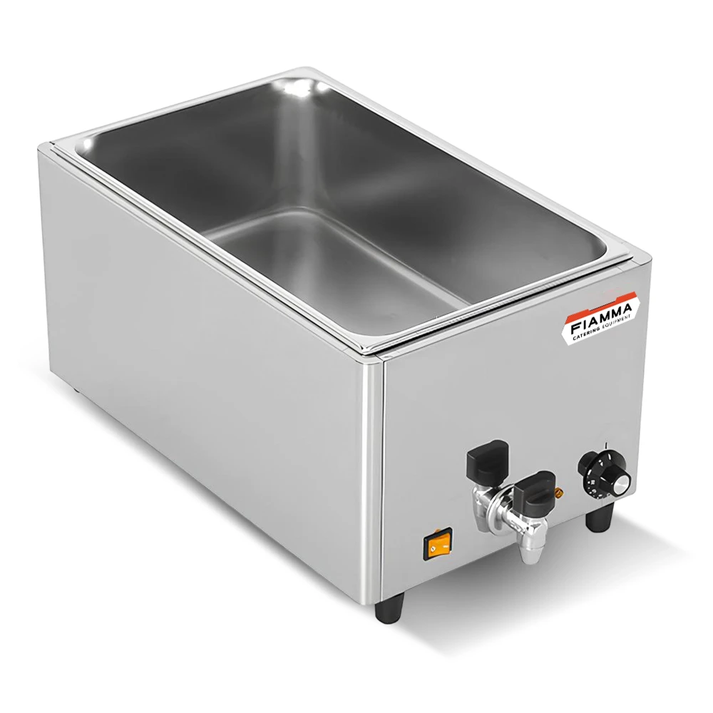 Fiamma, Bain Marie With Outlet Tap, Table Top, 1300 W
