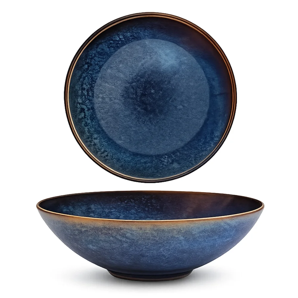 Porcelain Bowl 7.25" Midnight Blue