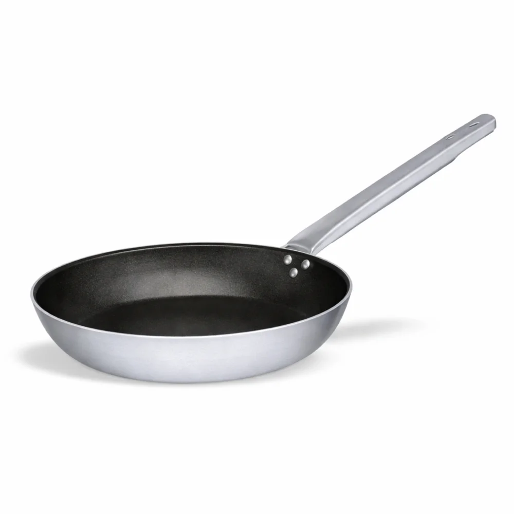 Pujadas Non-Stick Frypan, Aluminium, Round, 18cm, Black/Silver