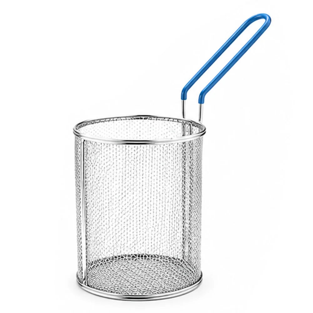 Stainless Steel with Nylon Handle Pasta Fry Basket 16.5 Cm