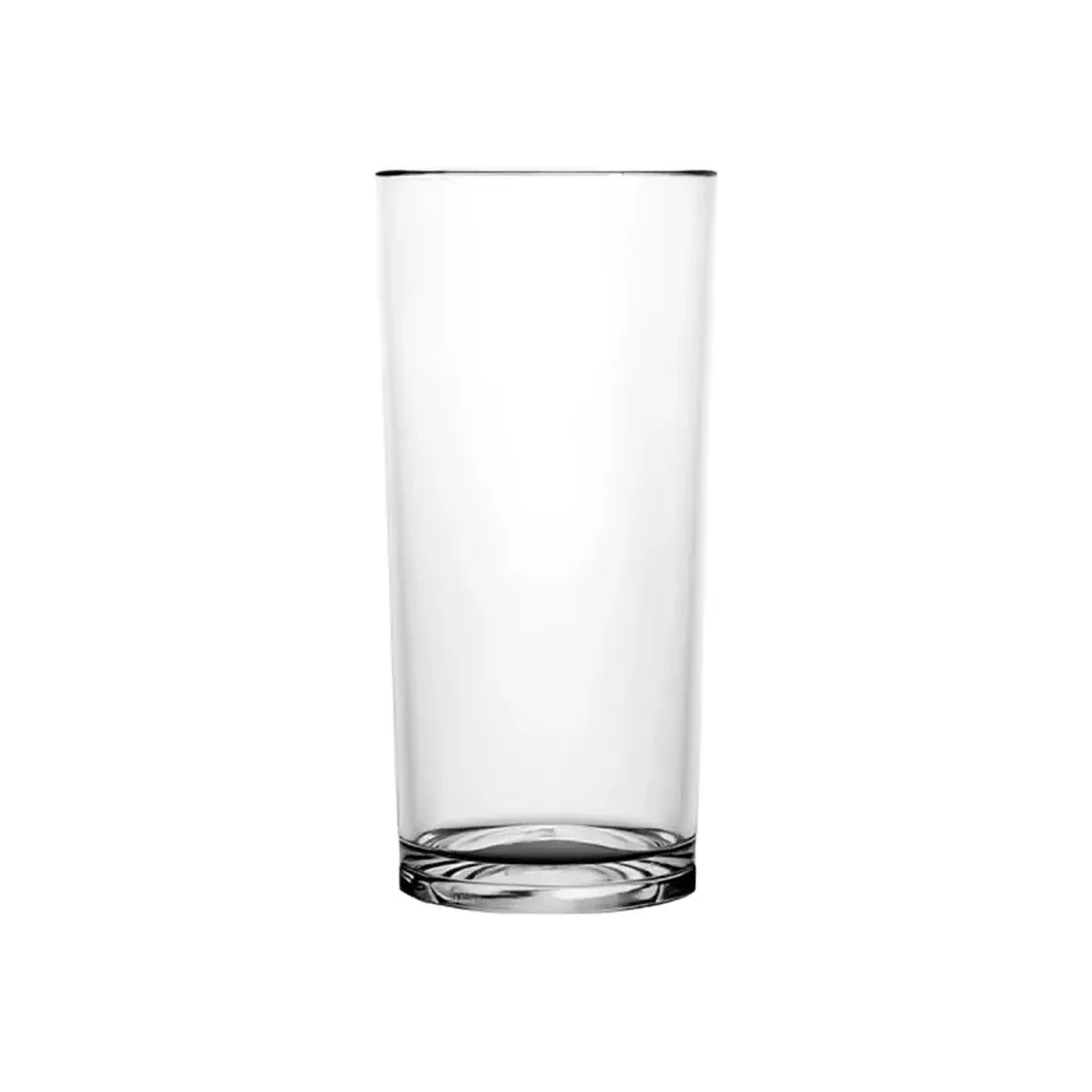 Tribeca, Long Drink Glass, Polycarbonate, Clear, 260 ml Capacity