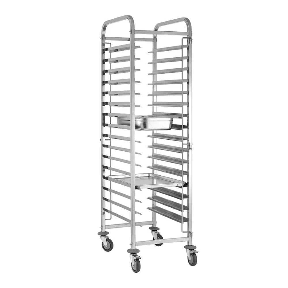 GN Trolley 16 Tier GN 1/1 Stainless Steel 47 x 62 x 172 cm (L x W x H)