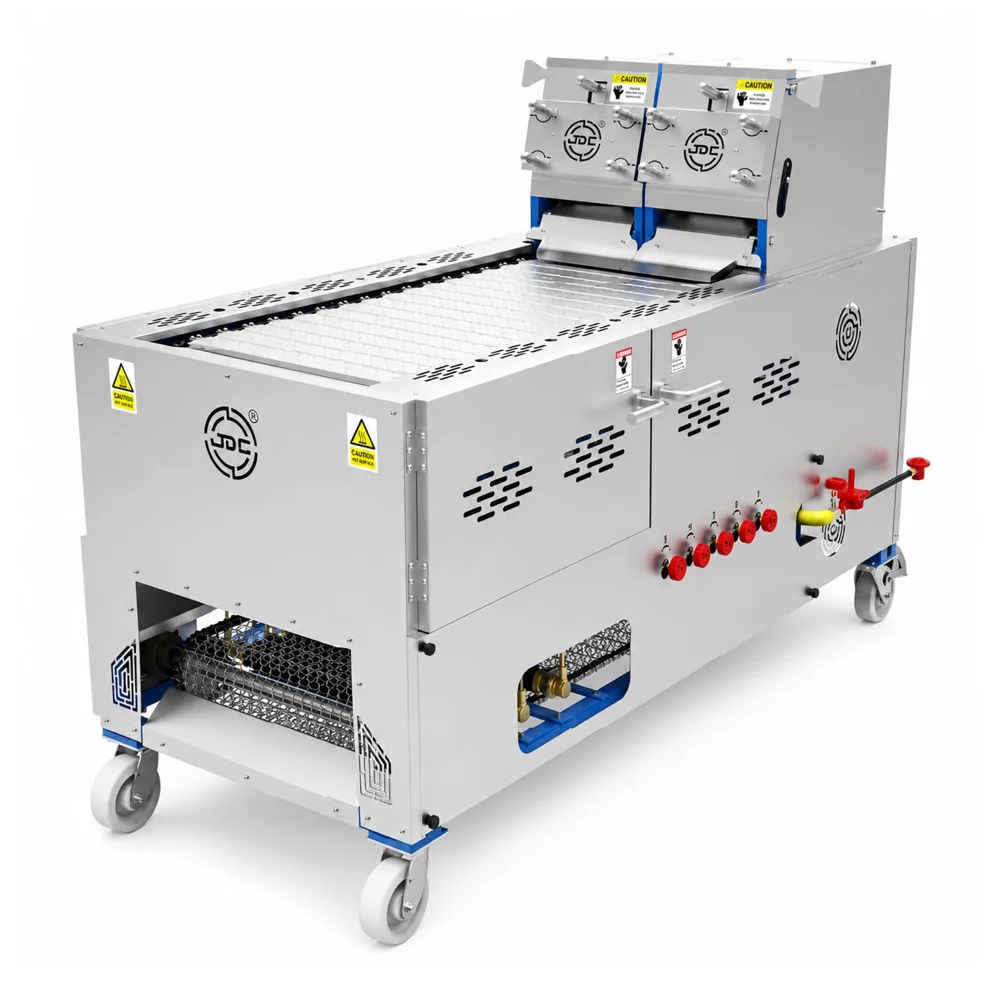 Roti Making Machine, 2000 Roti/Hr, 3 Phase, 219.46 x 109.7 x 152.4 cm (LxWxH)