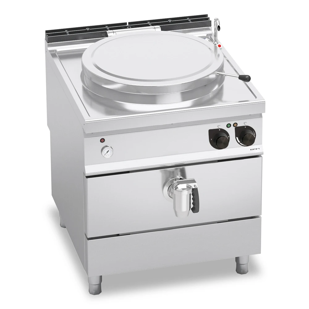 Bertos, Boiling Pan with Indirect Heating, Electric, Freestanding, 100L, 16KW