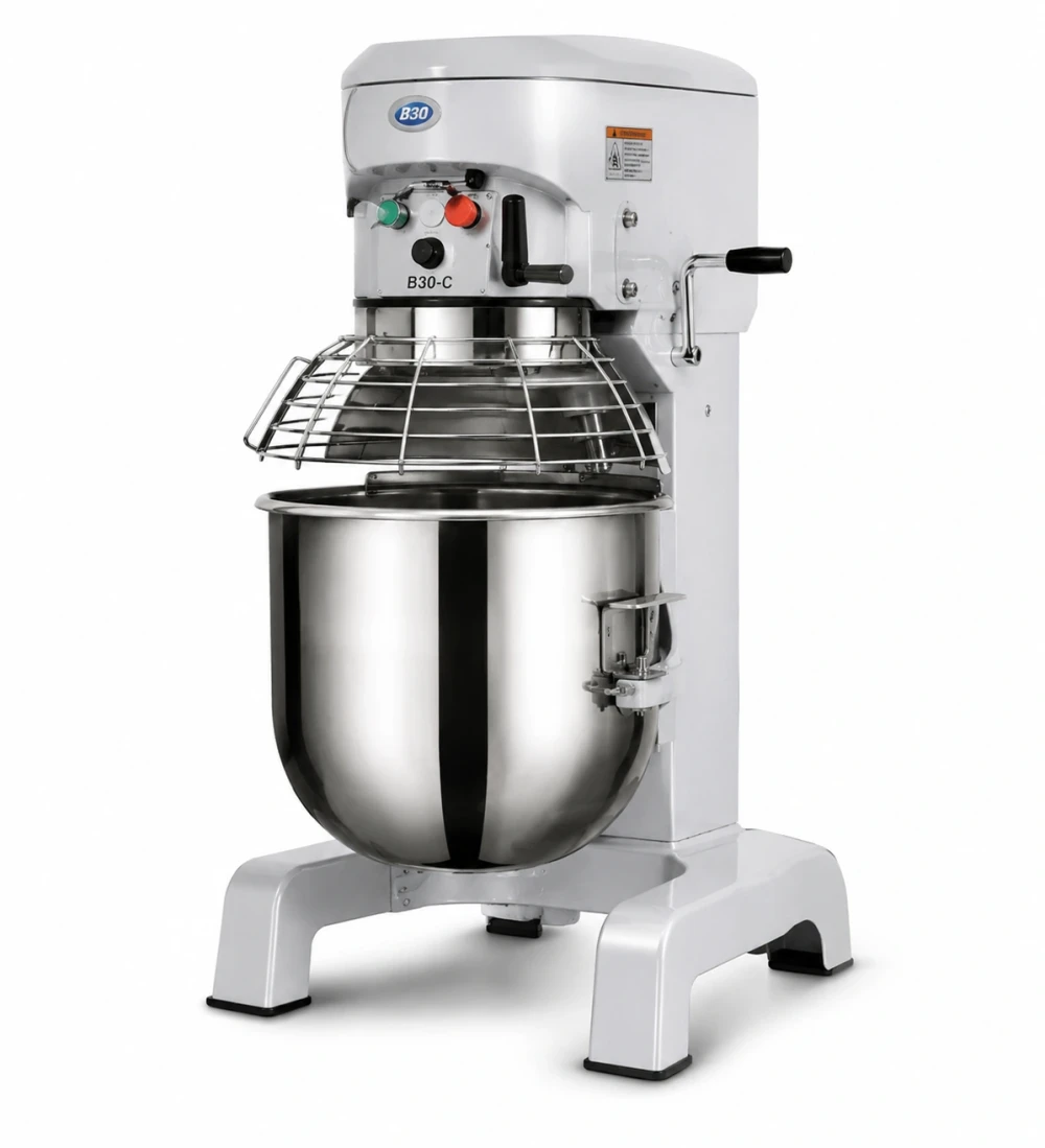 Food Mixer, 3 Speed, 30L Bowl Capacity, 3 To 6 kg Kneading Capacity, 57.5 x 44 x 96 cm (L x W x H)
