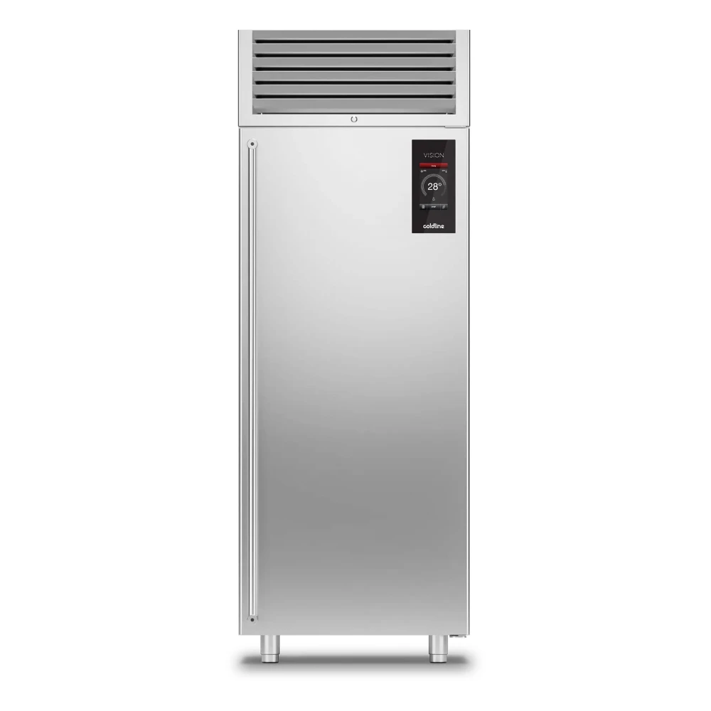 Coldline, Refrigerated Cabinet, 622 L, 1 Door, 33 Trays, Stainless Steel, Silver