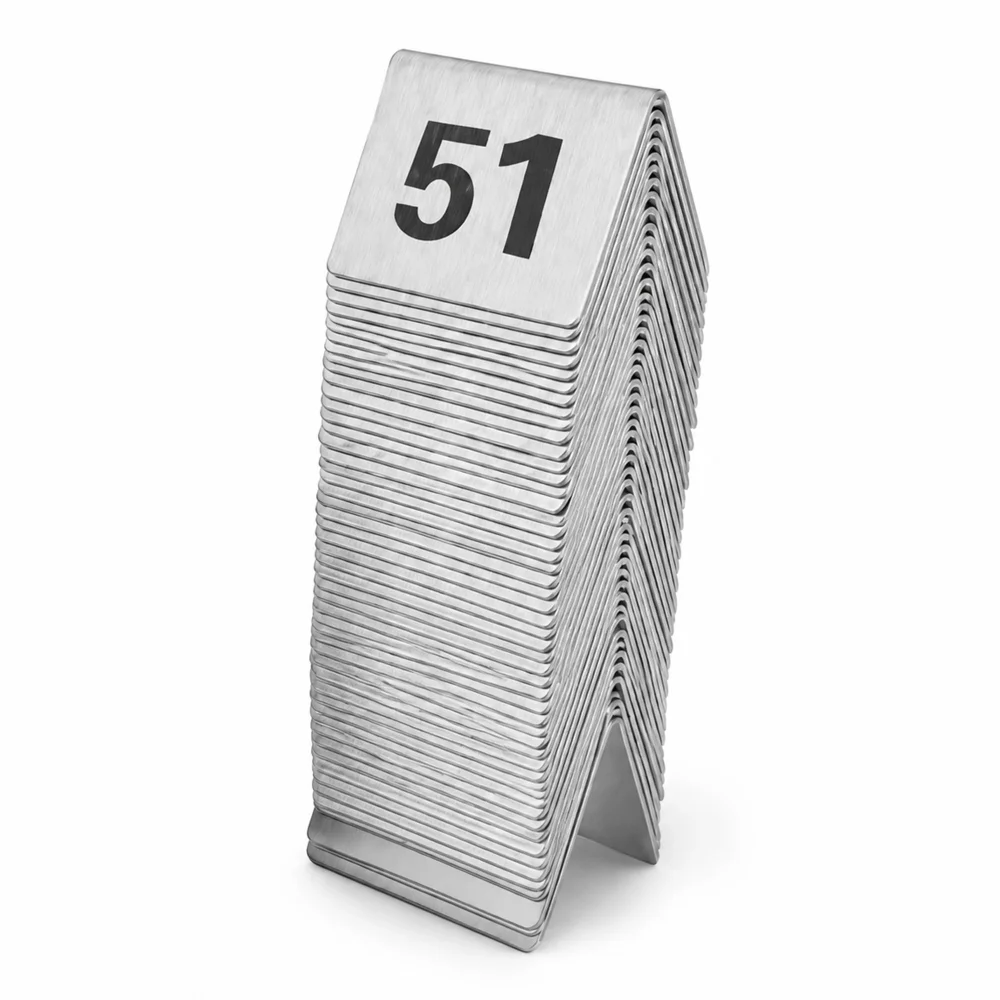 Stainless Steel Signage Tent 5x7 Cm