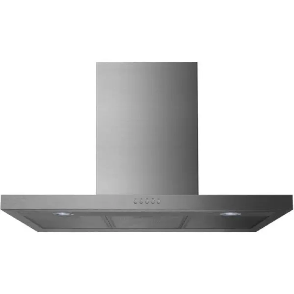 Midea Chimney Hood, Wall Mounted Canopy, Stainless Steel, LED, Mesh Filter, 90 x 50 x 44 cm (W x D x H)