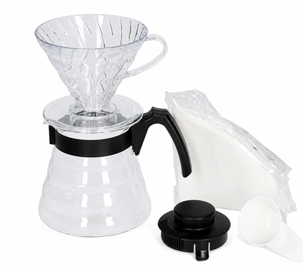 Hario, V60 Coffee Dripper and Pour Over Brewing Kit