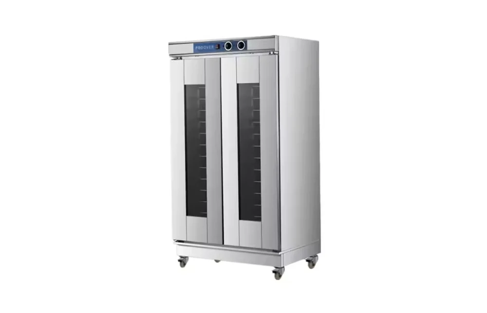 Electric Stainless Steel Fermenter Machine 30 Tray Capacity, 40 x 60 cm Trays, 100 x 73 x 200 cm (L x W x H)