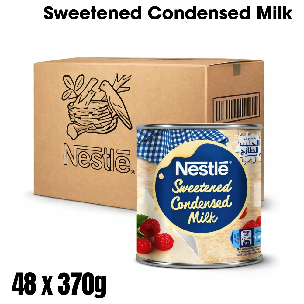 Nestle, Condensed Milk, Sweetened, 370g, Pack of 48
