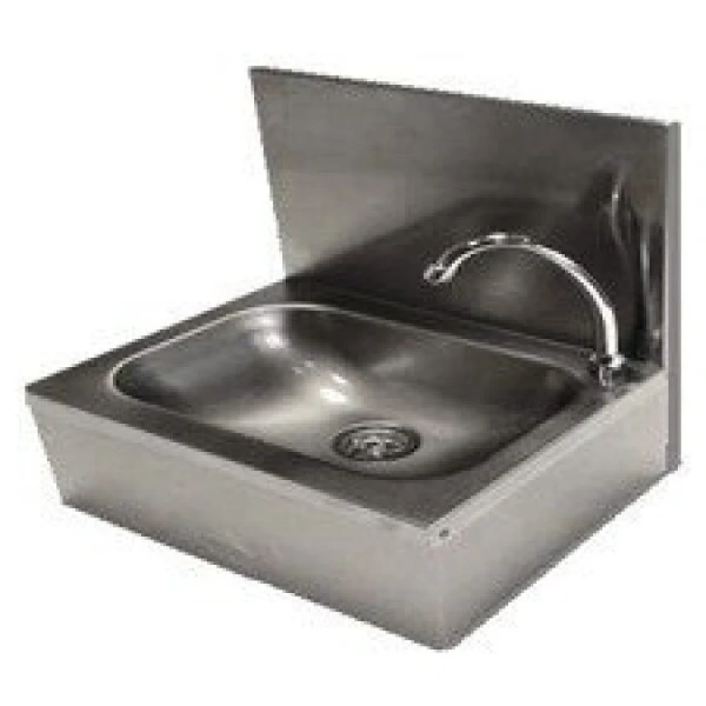 Inox Piave, Hand Wash Basin, Knee Operated, 400 mm Length, 315 mm Width, 170 mm Height