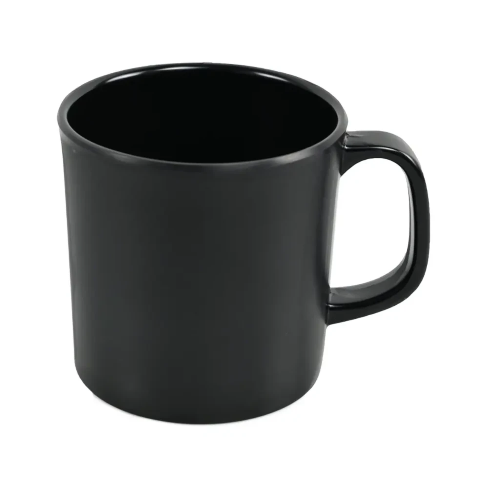 Black Melamine Mug 360 ml