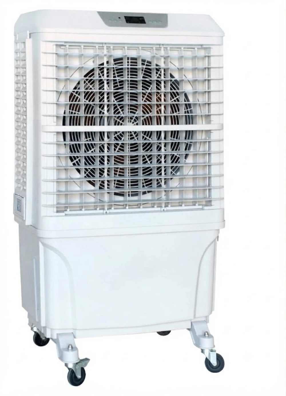 Portable Air Cooler 8000 m³/h with 60L Tank, Remote and LCD 60-80 m² Coverage