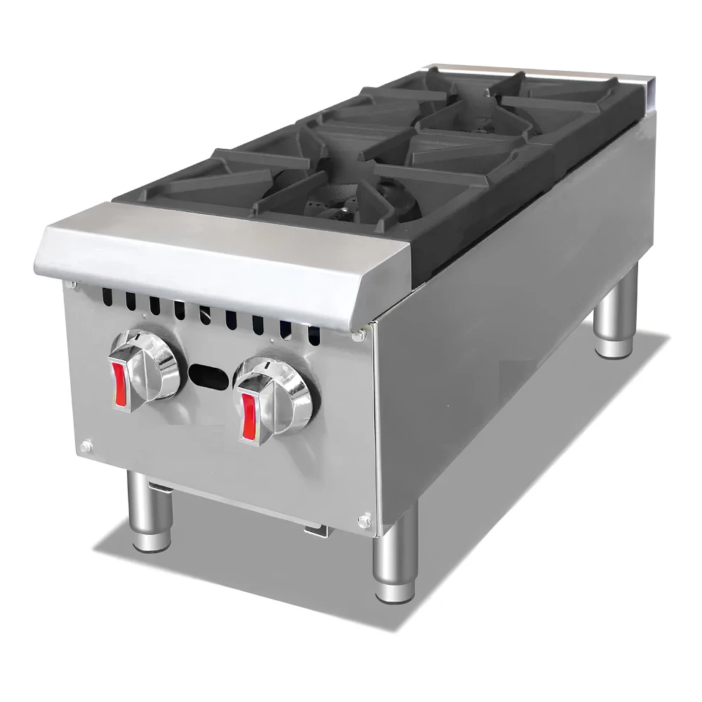 Heavy Duty System, Hotplate, 4 Burners, Gas, 120000 BTU