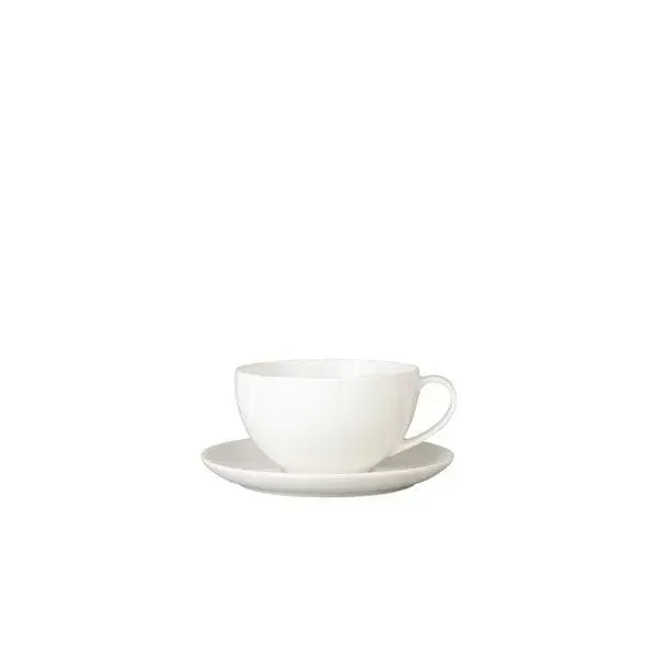 Furtino England Finesse Porcelain Espresso Saucer Round 12 cm White