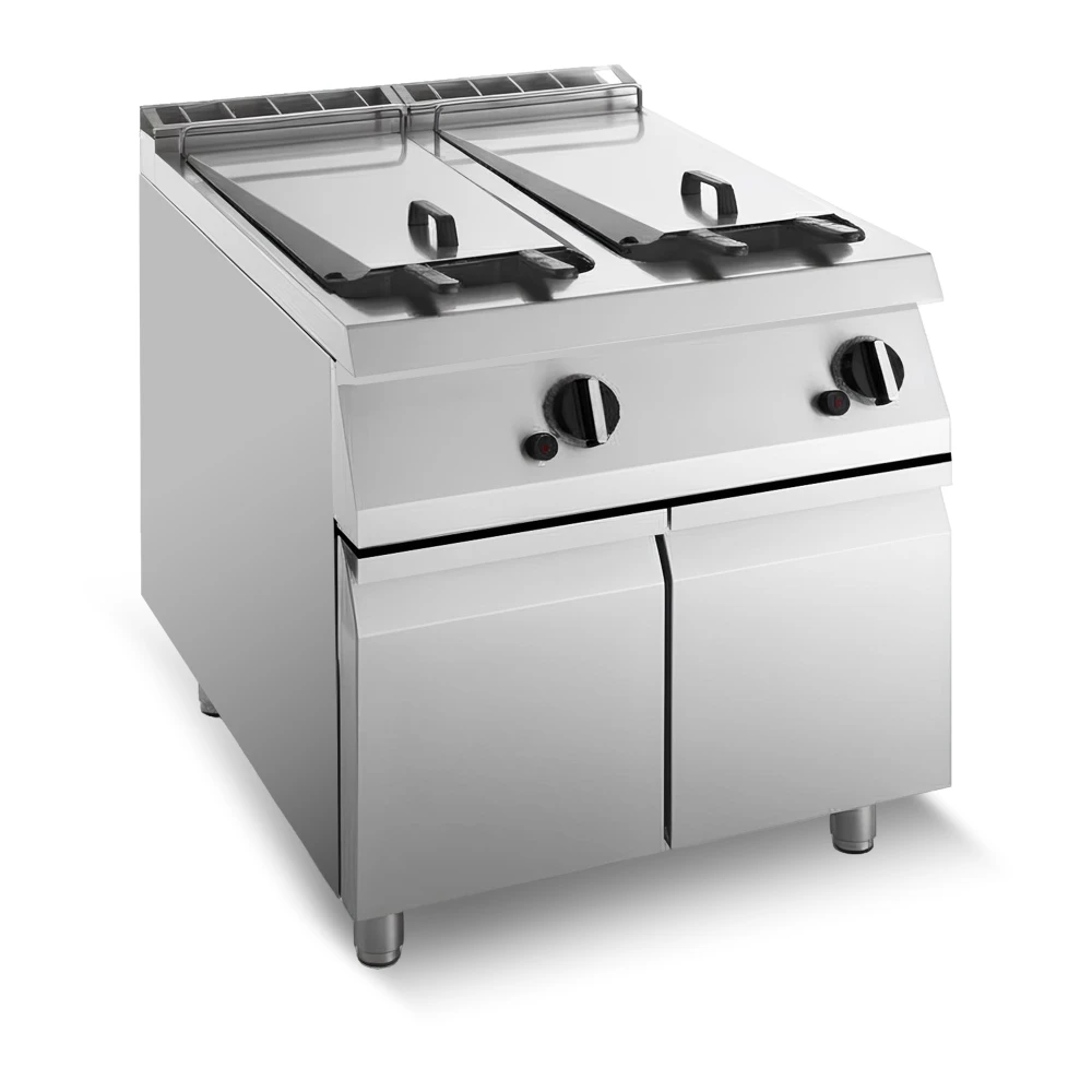 Silko, Commercial Fryer, 2 Wells, 2 x 15 L, 28 kW, Gas