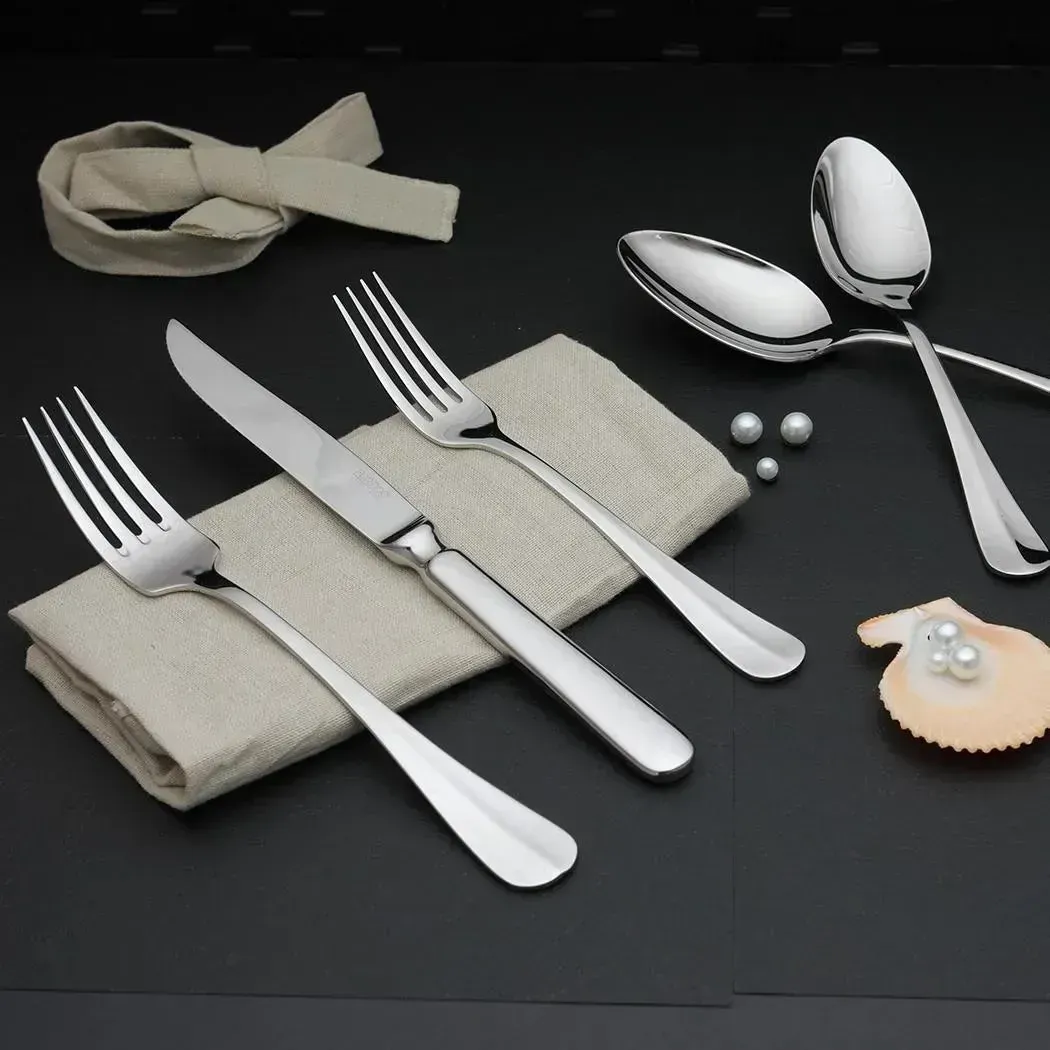 Fish Knife Silver Baguette