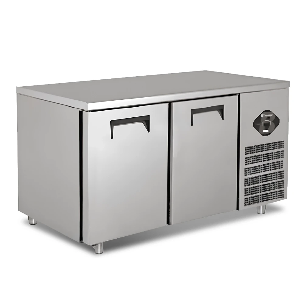 Desmon, Counter Freezer, 275 L, 2 Doors, 2 Shelves, 560 W, Solid Door, Electronic Control