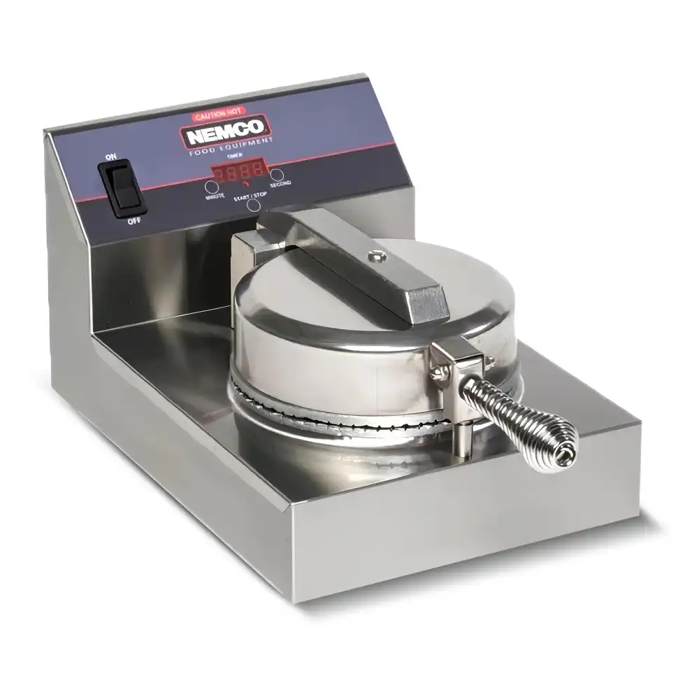 Nemco, Cone Baker, 1 Plate, 890 W, Digital Control, 60 Cones/hr