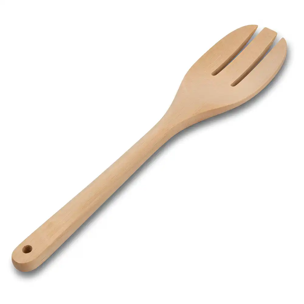 Bisetti Fork Turner Beechwood 30 cm Natural Wood