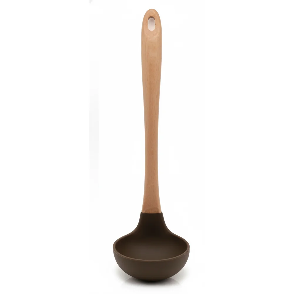 Bisetti, Skimmer, Beechwood Handle, Silicone Head, 34.5 cm
