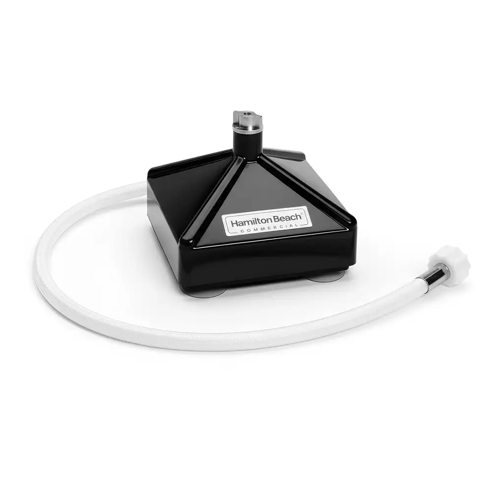 Hamilton Beach, Blender Container Rinser, Countertop, Push Down, Electric, Black