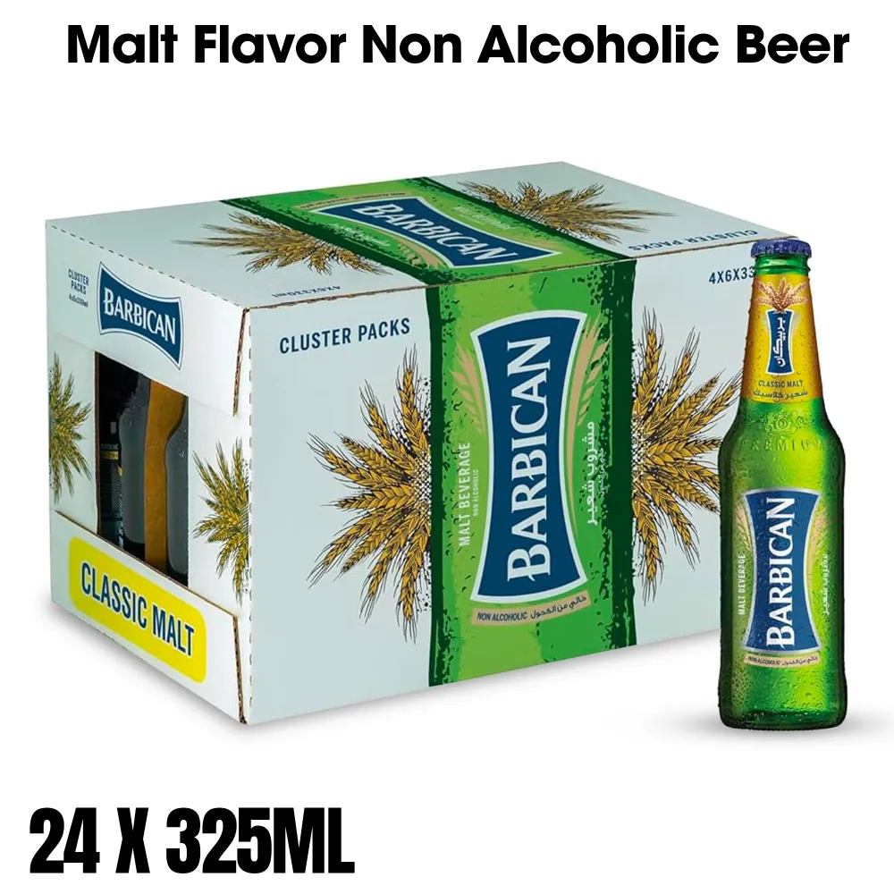 Barbican, Non Alcoholic Beer, Malt Flavor, 325 ml Bottle