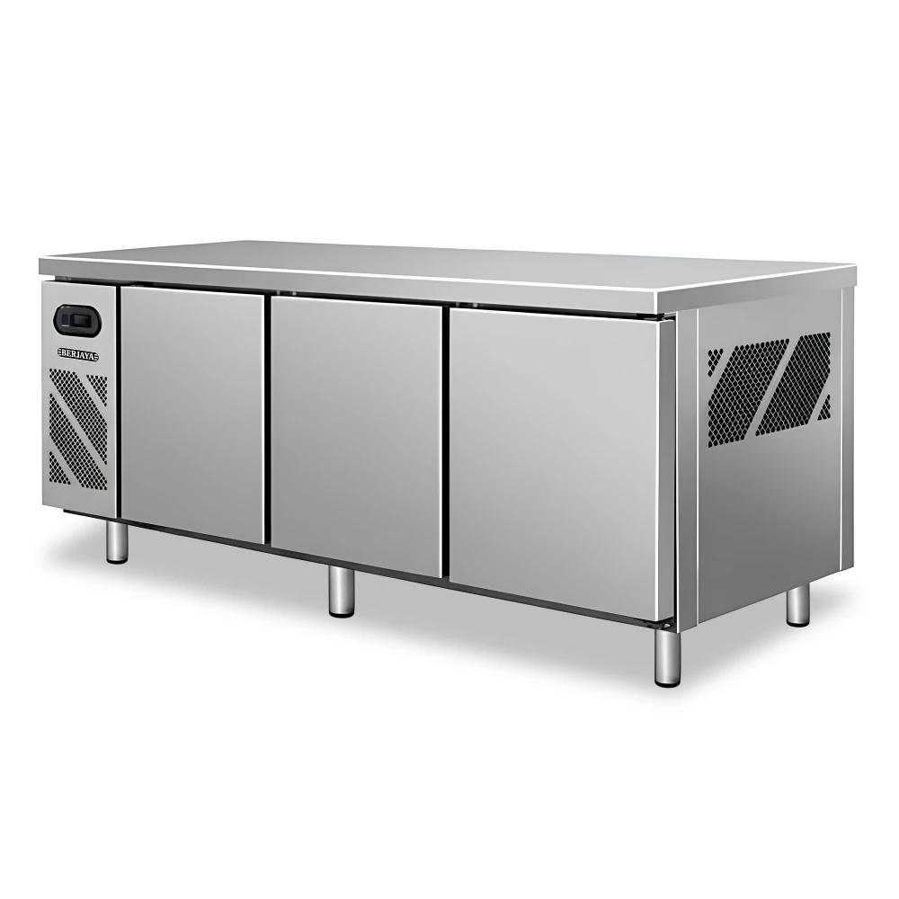 Berjaya, Undercounter Chiller, 575 L, 3 Doors, 6 Shelves, 682 W