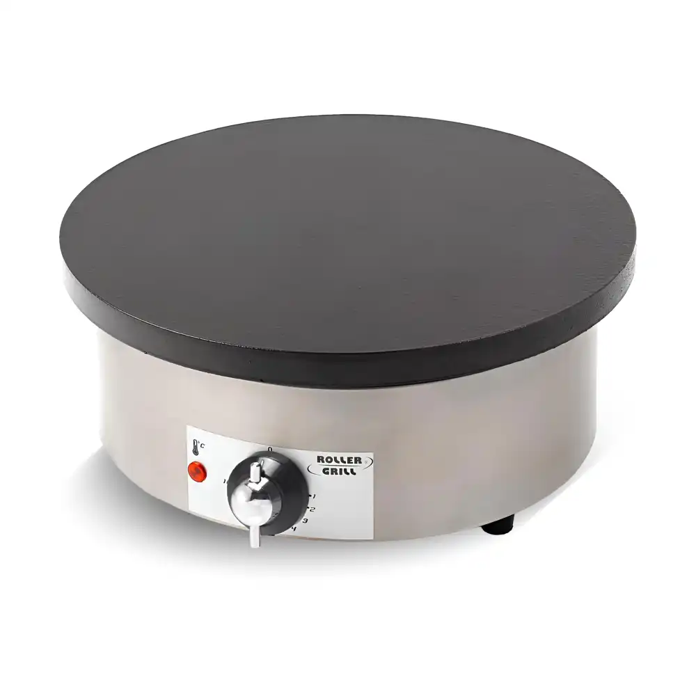 Roller Grill, Crepe Machine, 1 Plate, 3.6 kW, Gas, Knob Control, 60 Crepes/hr