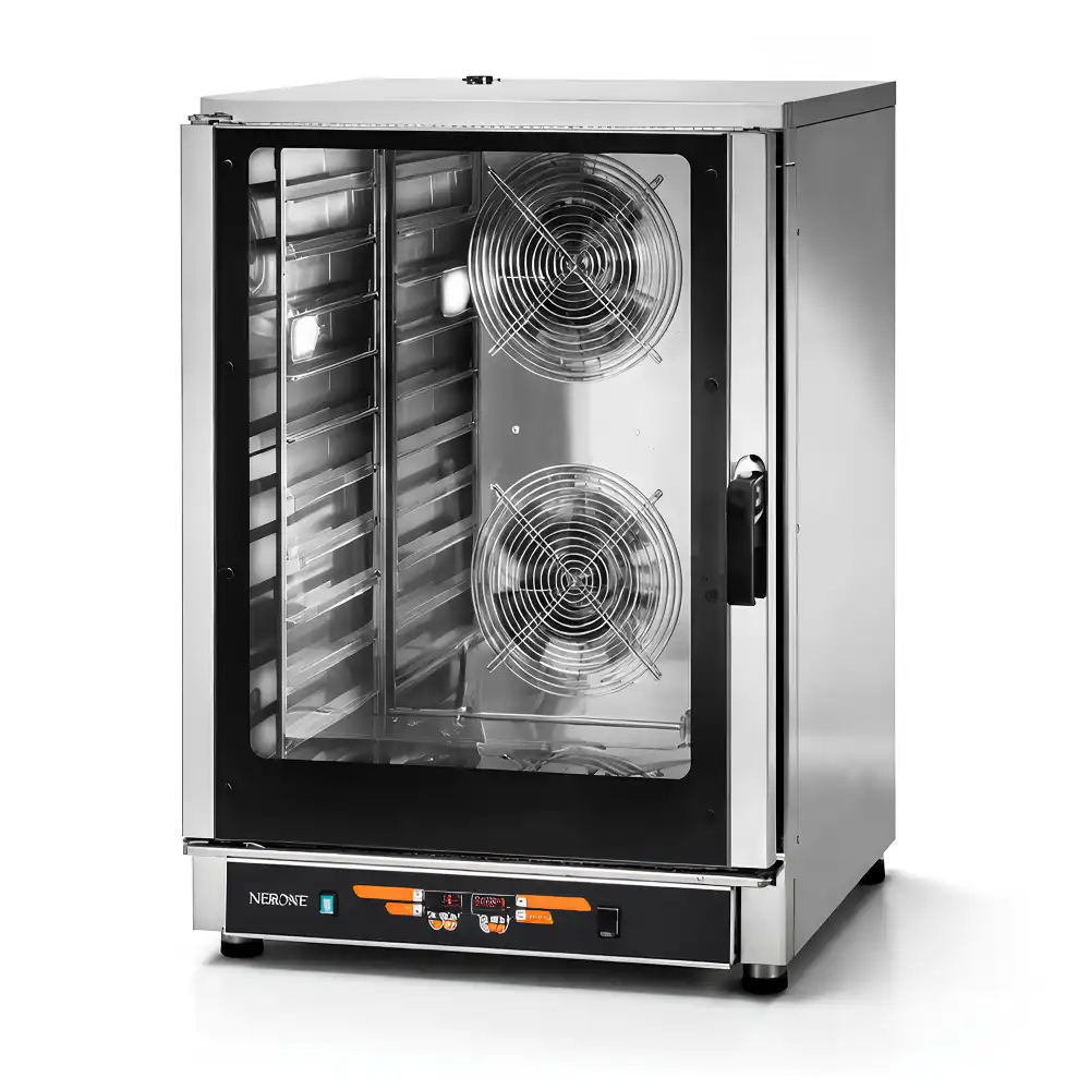 Tecnodom, Convection Oven, 10 Trays, 12.7 kW, Electric, Silver