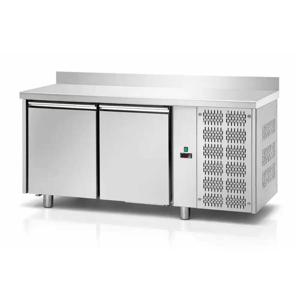 Tecnodom, Counter Refrigerator, 310 L Capacity, 2 Doors, 495 W, Silver