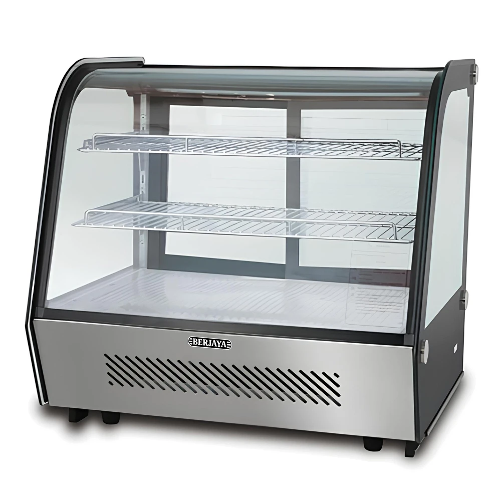 Berjaya, Display Cooler, 120 L, 3 Shelves, Glass Hinged Doors, 230 W