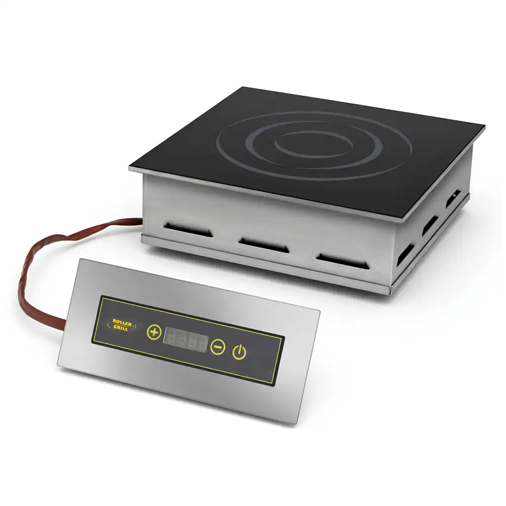 Roller Grill, Drop-in Induction Warming Plate, Single Burner, 0.3 kW, Electric, Silver