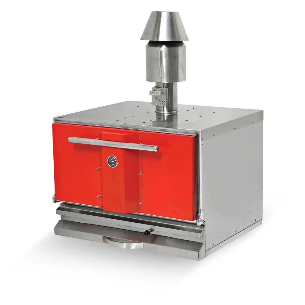 Empero, Charcoal Oven, 20 kg/Hour, Gas, Stainless Steel, Red
