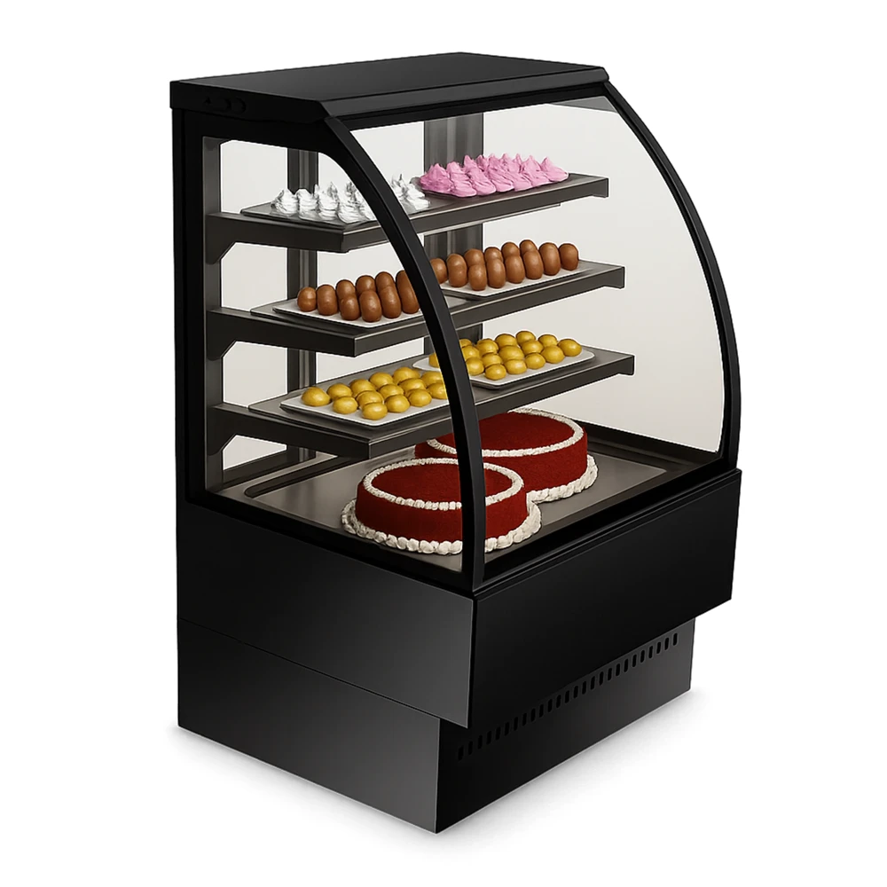 Tecnodom, Pastry Display Chiller, 3 Shelves, 0.68 kW