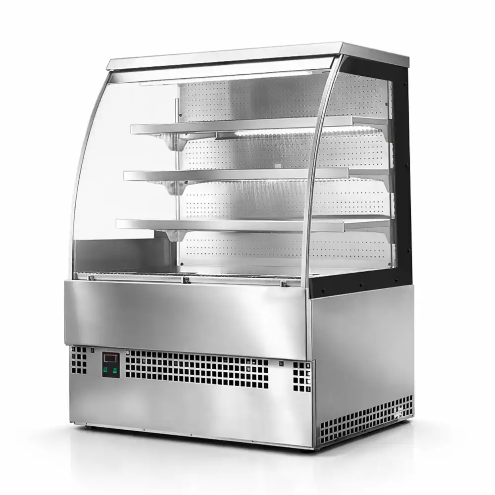 Technodom EVO Open Display Chiller 3 Shelves Ventilated Cooling 3°C to 5°C Stainless Steel 90 × 78.5 × 150 cm (W x D x H)