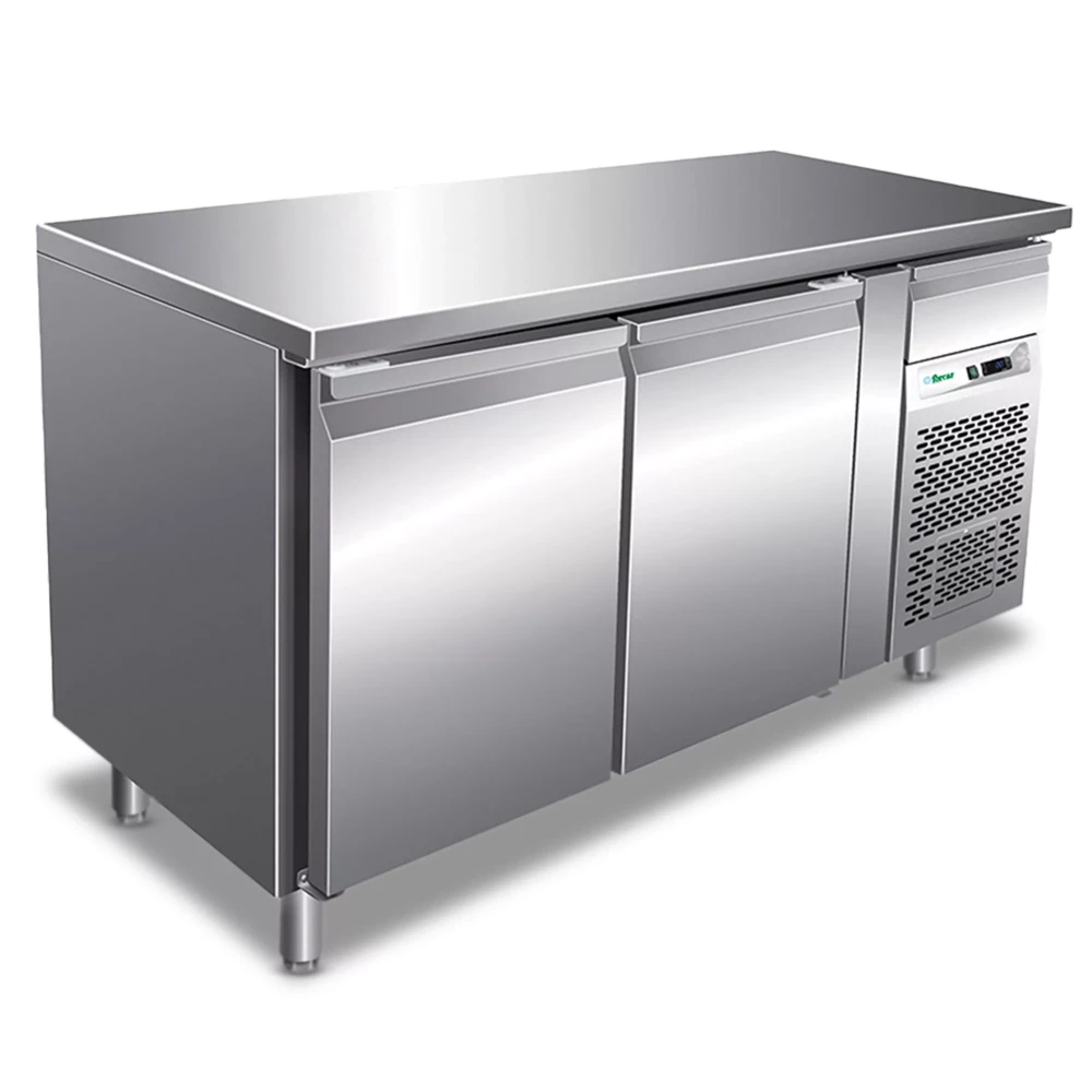 Forcar, Counter Chiller, 2 Doors, Solid Door, 282 L