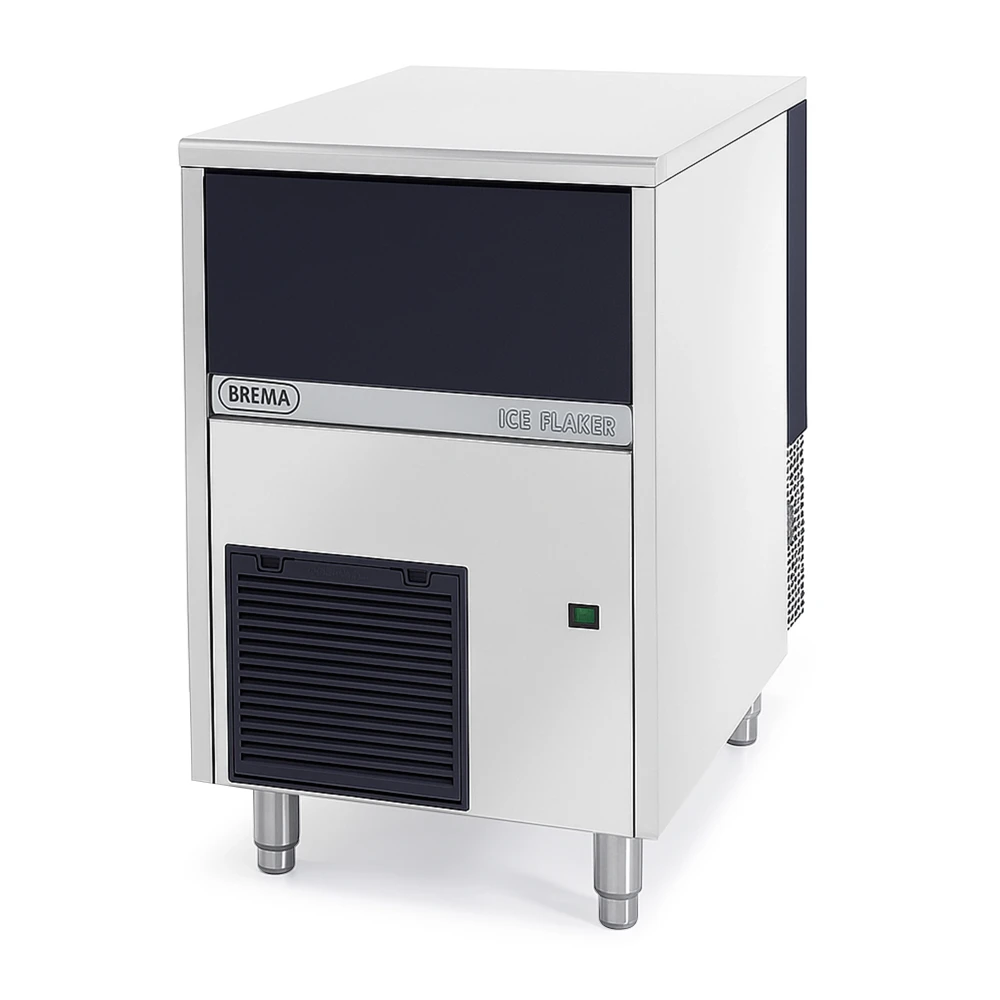 Brema, Ice Flaker Machine, Granular Ice, 95 kg/24h, 20 kg Storage, Air-Cooled